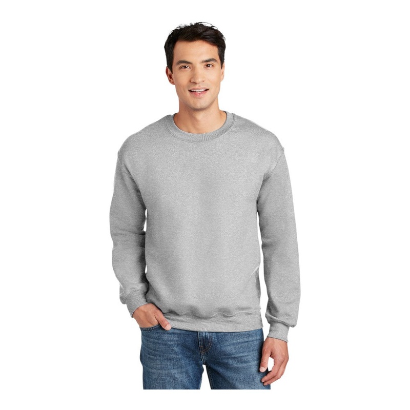 Gildan 12000 DryBlend Crewneck Sweatshirt Ash S