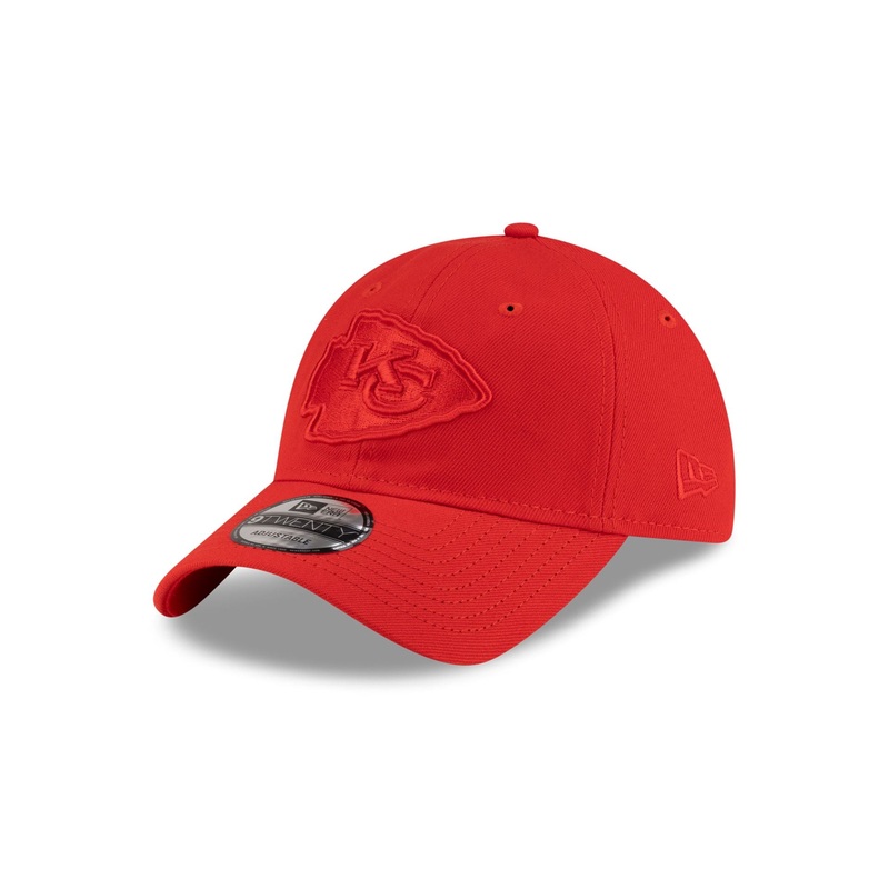 Kansas City Chiefs Front Door Red 9TWENTY Adjustable Hat One Size