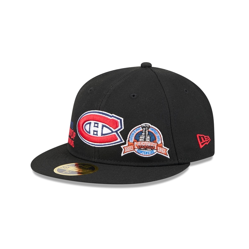 Montreal Canadiens Championship Pack Retro Crown 59FIFTY Fitted Hat 7