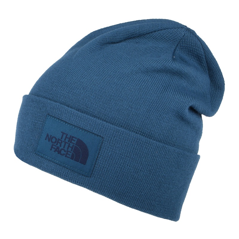 The North Face Hats Dock Worker Recycled Beanie Hat – Blue 1-Size