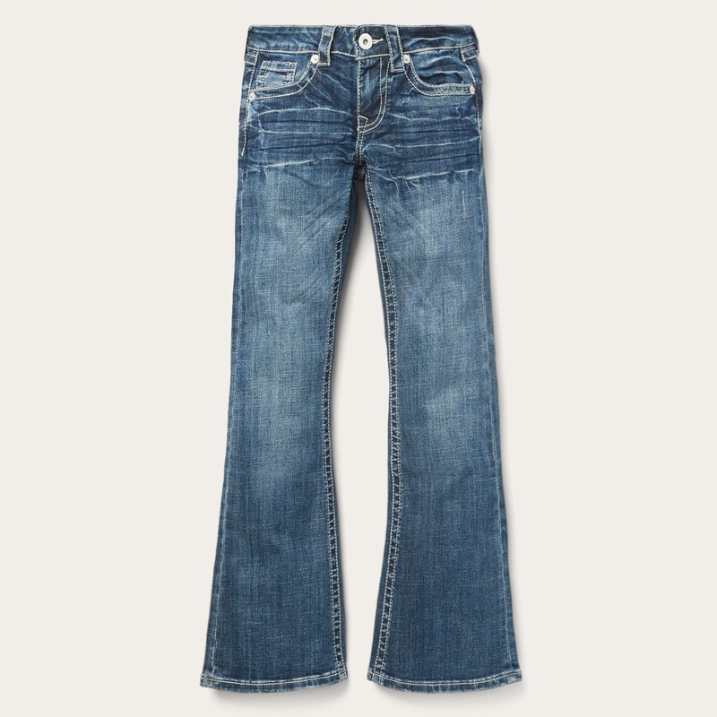 816 Fit Jeans With White “S” Back Pocket Blue 00 S