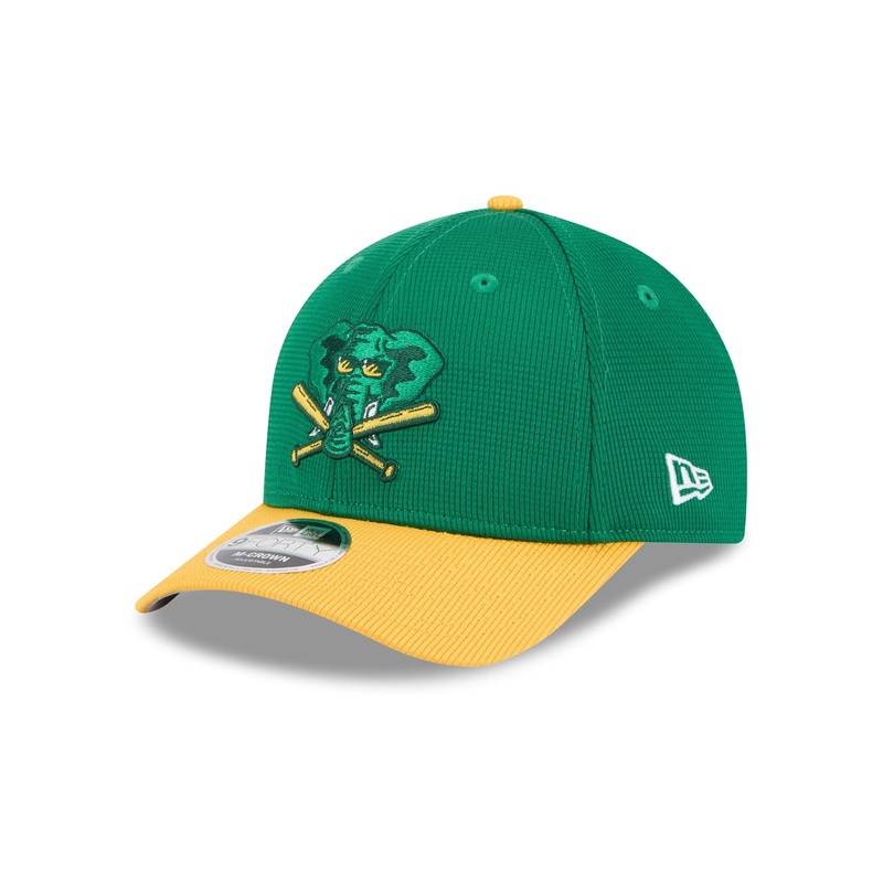 Athletics 2025 Batting Practice 9FORTY M-Crown Snapback Hat One Size