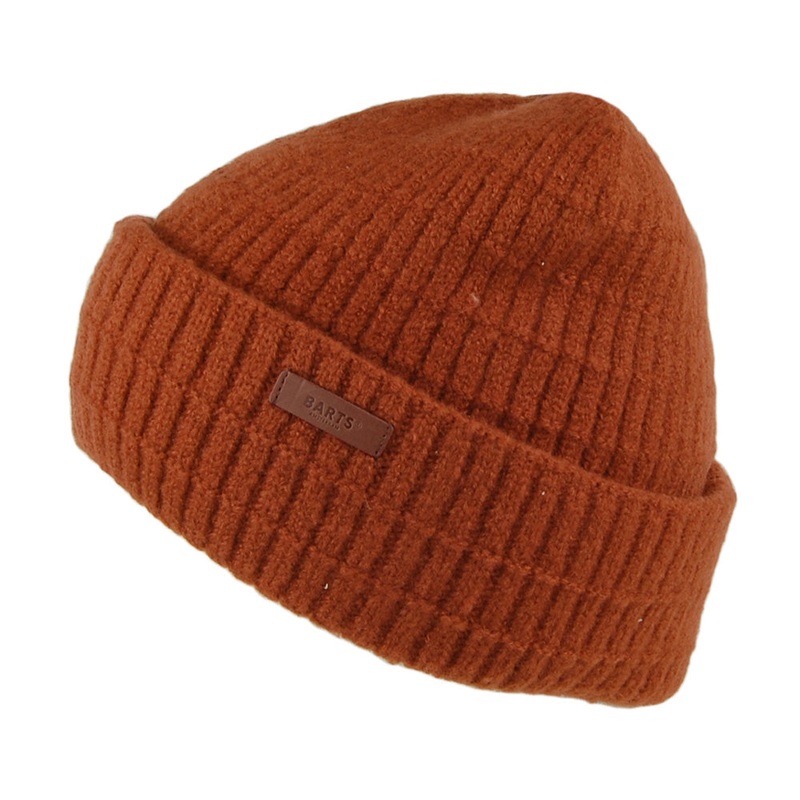 Barts Hats Varde Cuffed Beanie Hat – Rust 1-Size