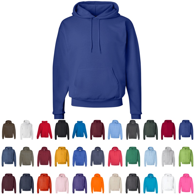 Hanes P170 Ecosmart Hooded Sweatshirt, Hoodie S