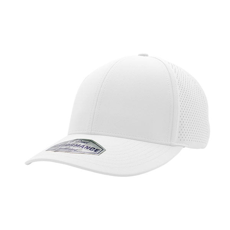 Mega Cap 7646 Perforated Performance Cap Black