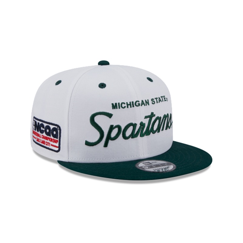 Michigan State Spartans College Vault Script 9FIFTY Snapback Hat One Size