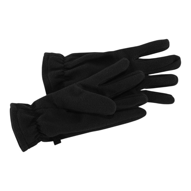 Port Authority GL01 Fleece Gloves Black S/M