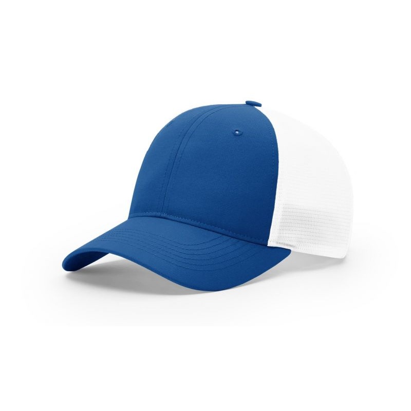 Richardson 227CO – Tech Mesh Cap with Stretch, Size Small Charcoal/White Small (SM)