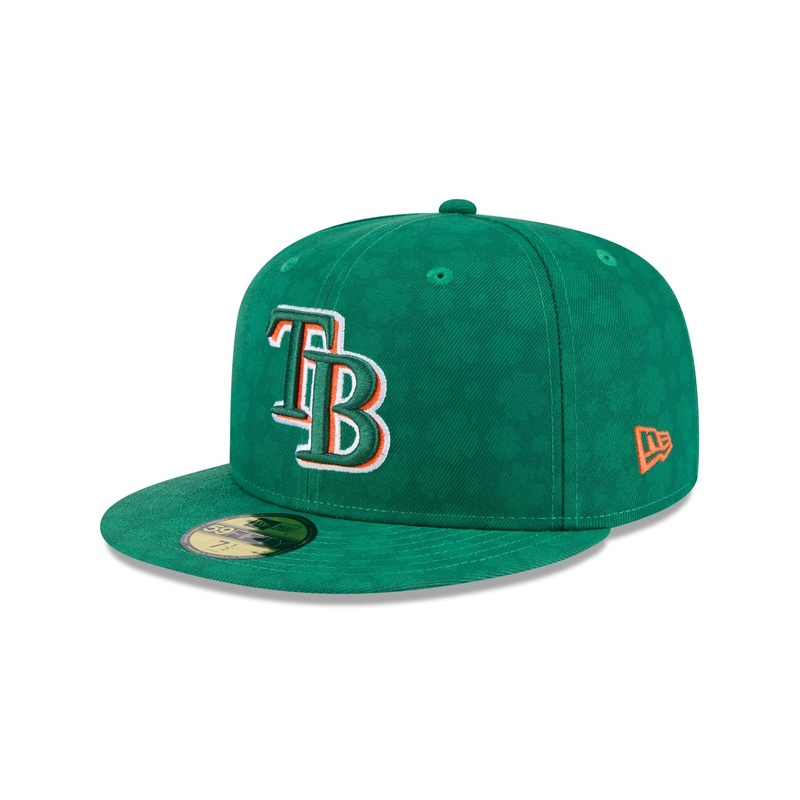 Tampa Bay Rays St. Patrick’s Day 2025 59FIFTY Fitted Hat 7