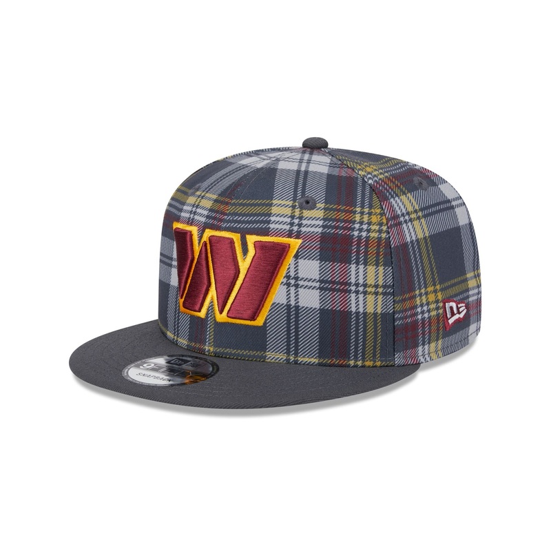 Washington Commanders 2024 Sideline Statement Gray 9FIFTY Snapback Hat One Size