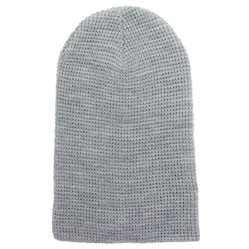 YP Classics 2501KC Waffle Knit Beanie Yupoong 2501KC Black