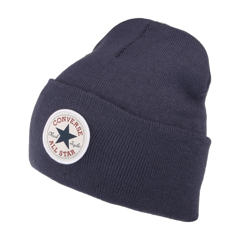 Converse Chuck Taylor Tall Cuffed Beanie Hat – Plum 1-Size