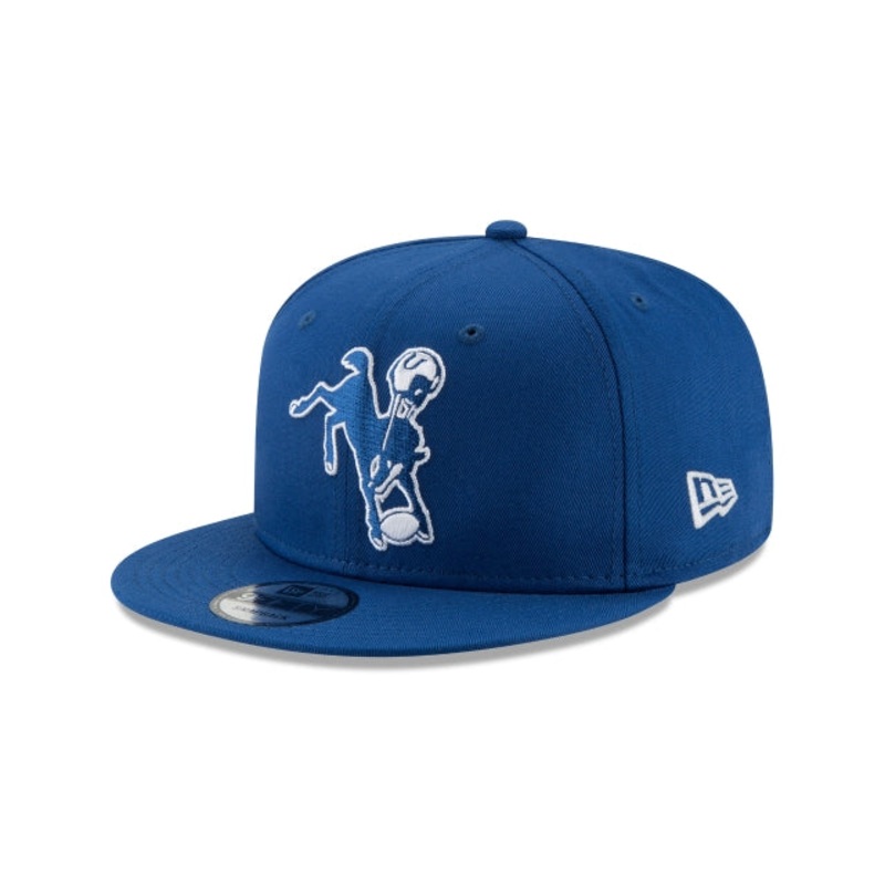 Indianapolis Colts Historic 9FIFTY Snapback Hat One Size
