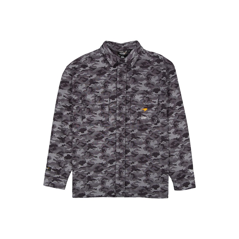 McLaren Formula 1 Team Gray Camo Long Sleeve Shirt S