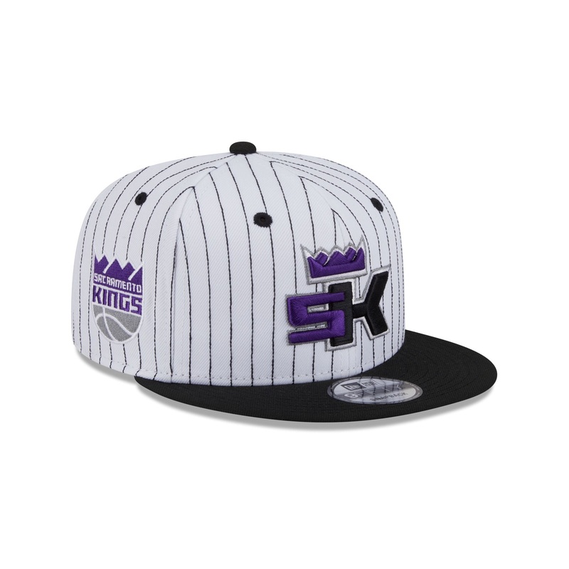 Sacramento Kings Deceptor Pinstripe 9FIFTY Snapback Hat One Size