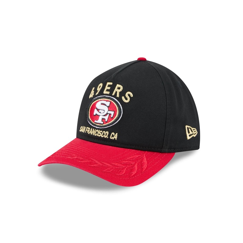 San Francisco 49ers 2025 Draft 9TWENTY A-Frame Adjustable Hat One Size