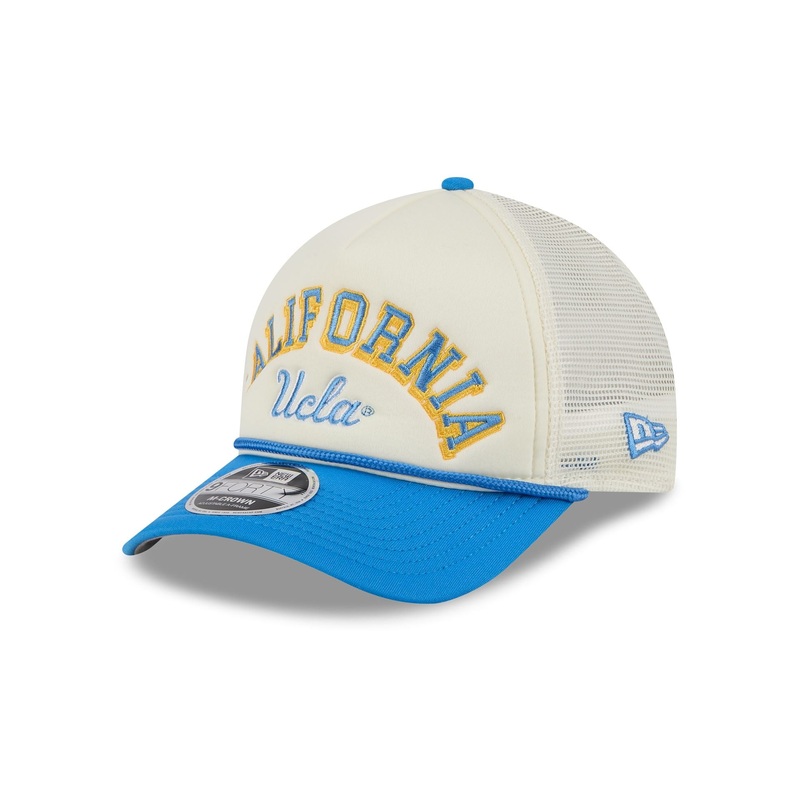 UCLA Bruins Chrome Arch 9FORTY M-Crown A-Frame Trucker Hat One Size