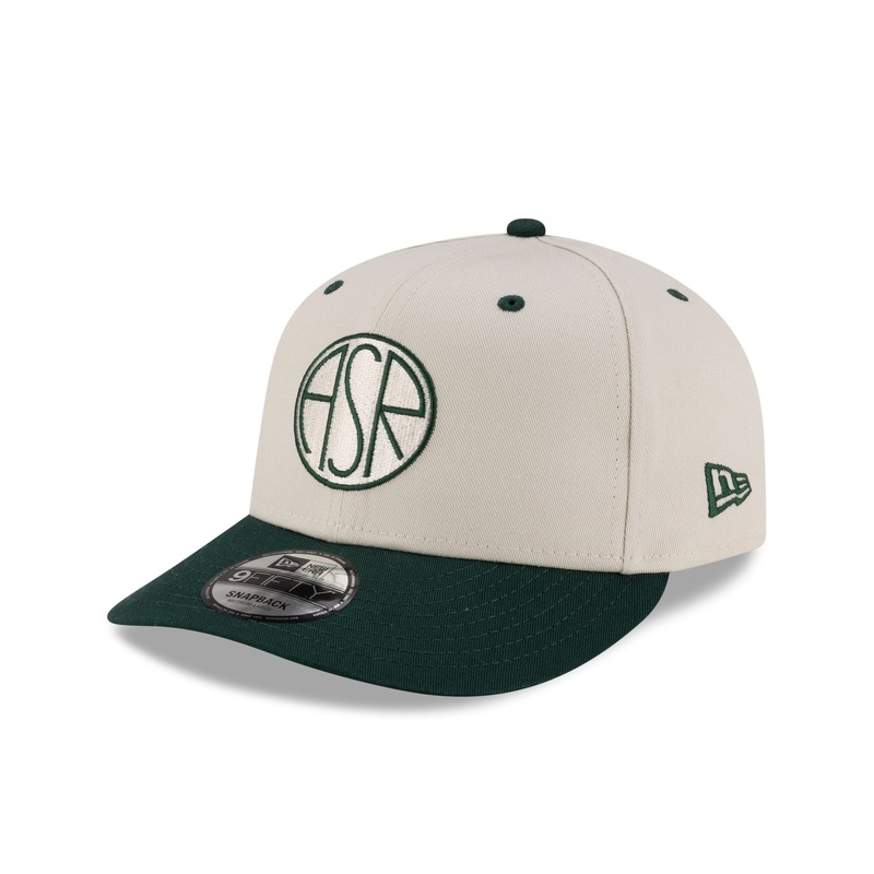 AS Roma Ivory 9FIFTY Snapback Hat One Size