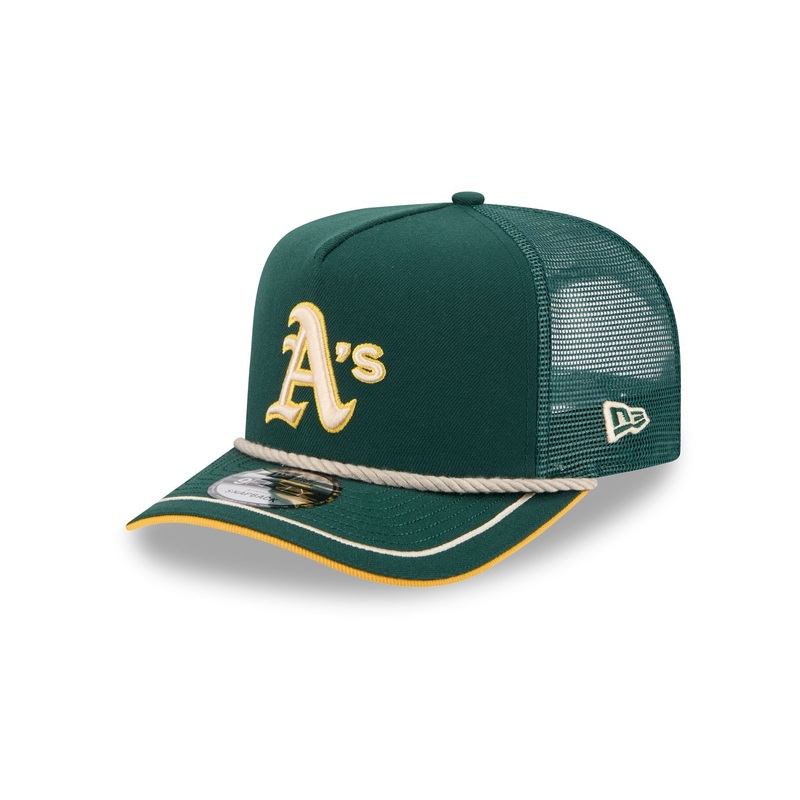 Athletics Vintage Team Rope 9FIFTY A-Frame Trucker One Size
