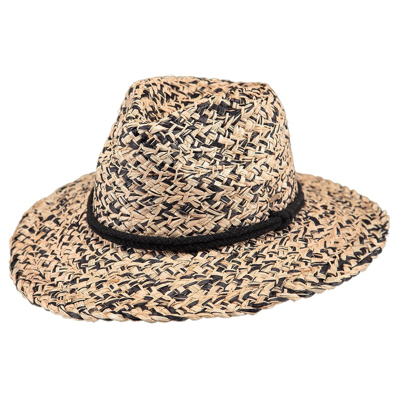 Barts Hats Fatua Raffia Straw Fedora Hat – Natural S