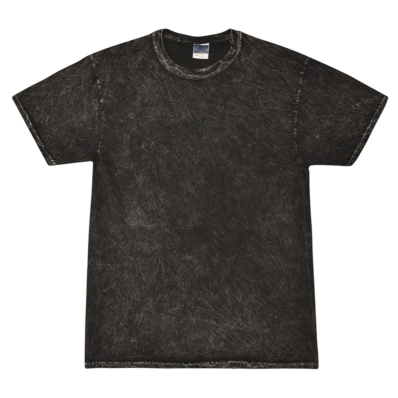 Colortone 1300 Mineral Wash T-Shirt Mineral Black S
