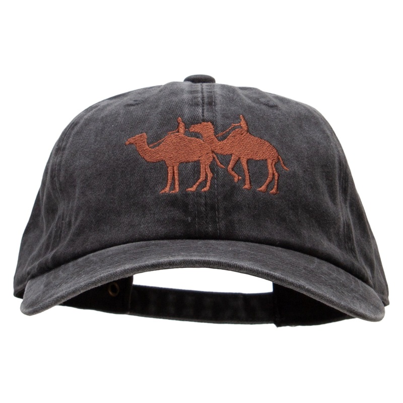 Crossing Egypt Cotton Twill Premium Pigment Dyed Cap Black One Size