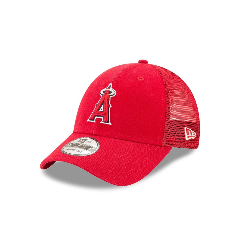 Los Angeles Angels 9FORTY Trucker Hat One Size