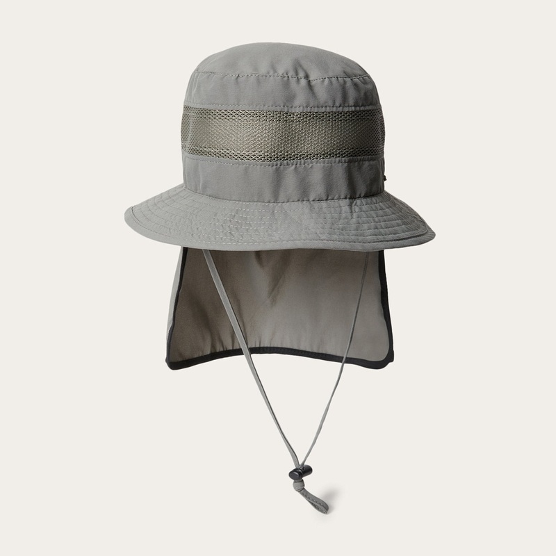 Switchback ‘No Fly Zone’ Mesh Bucket Hat Willow M
