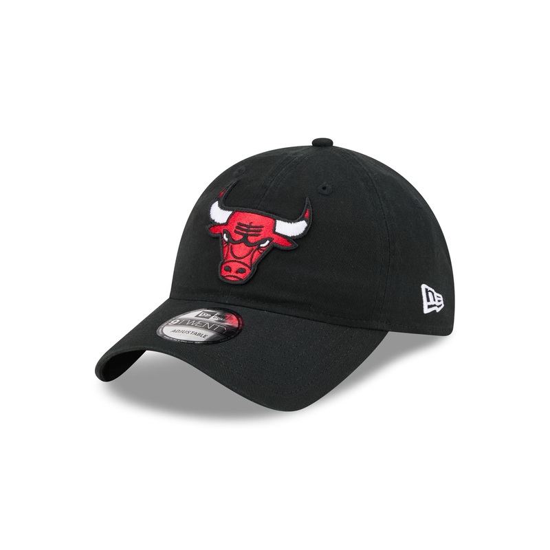 Chicago Bulls Black 9TWENTY Adjustable Hat One Size