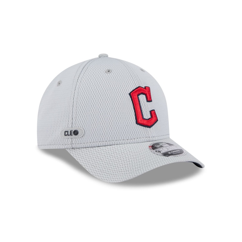 Cleveland Guardians 2025 Clubhouse Gray 9FORTY M-Crown Snapback Hat One Size