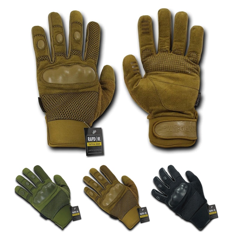 RapDom T10 Pro Tactical Gloves Black XS