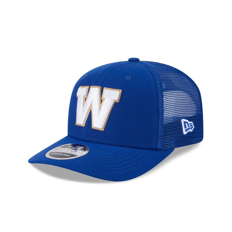 Winnipeg Blue Bombers Simple 9SEVENTY Trucker Hat One Size
