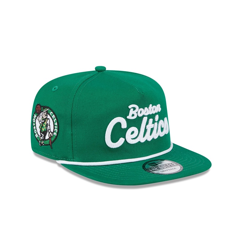 Boston Celtics Team Text Golfer Hat One Size