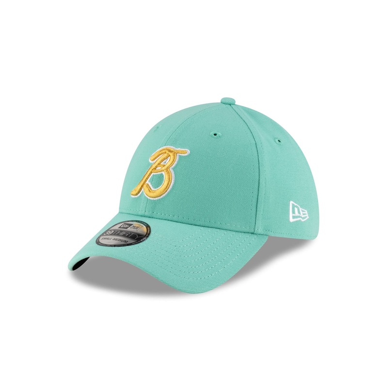Bravos de Len LMB 100th Anniversary Home 39THIRTY Stretch Fit Hat S/M