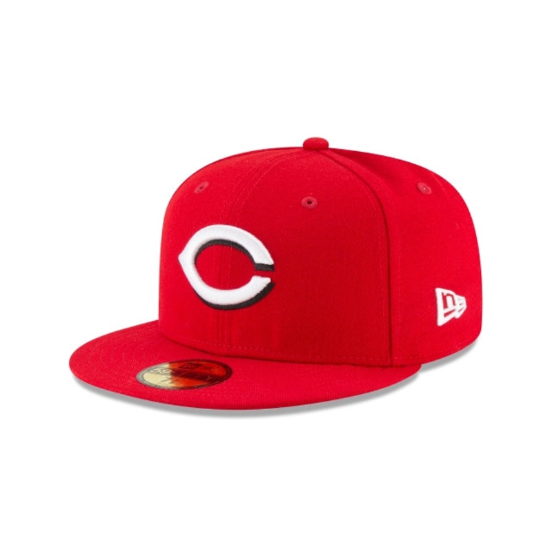 Cincinnati Reds Authentic Collection Home 59FIFTY Fitted Hat 6 7/8