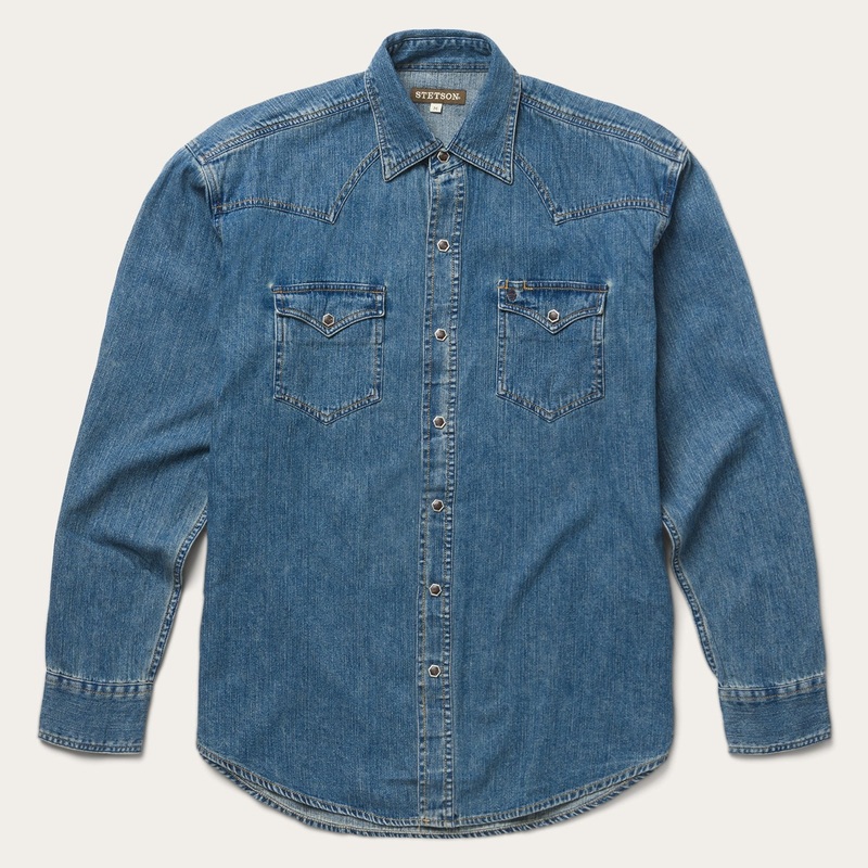 Classic Denim Shirt Blue S