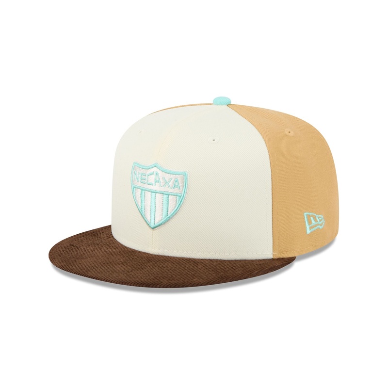 Club Necaxa Tan 59FIFTY Fitted Hat 7