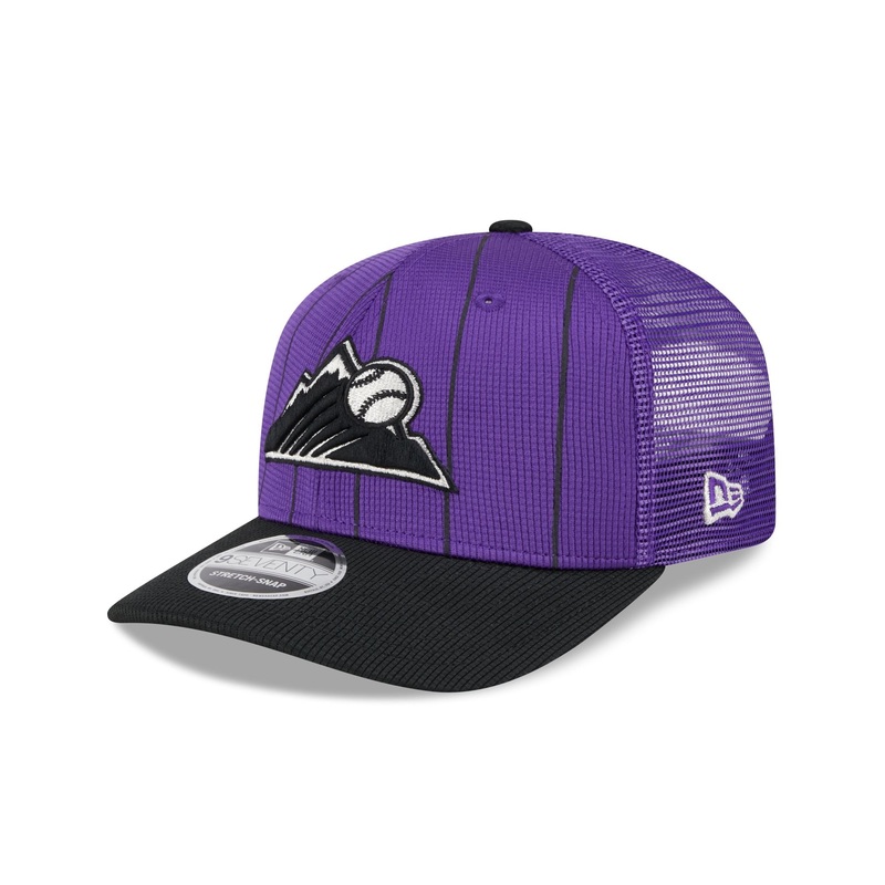 Colorado Rockies 2025 Batting Practice 9SEVENTY Trucker Hat One Size
