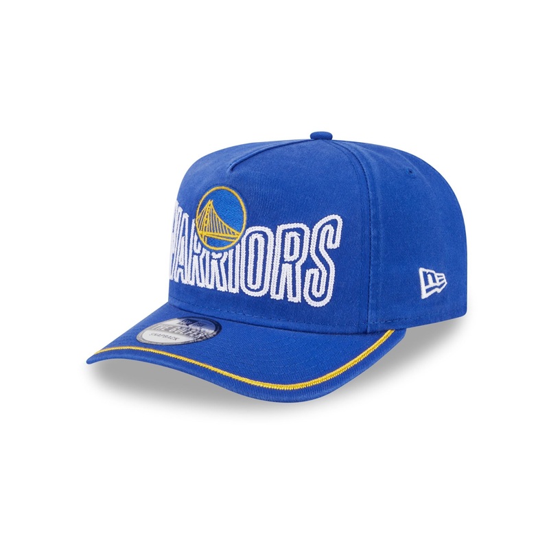 Golden State Warriors Chainstitch Golfer Hat One Size