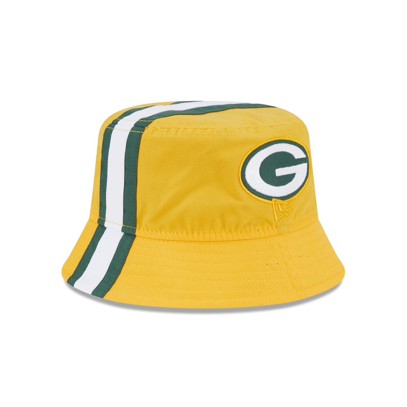 Green Bay Packers Kids Helmet Bucket Hat One Size
