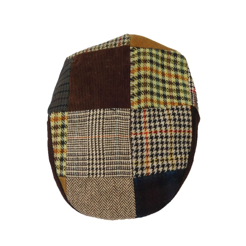Patchwork Traditional Ivy Cap Black