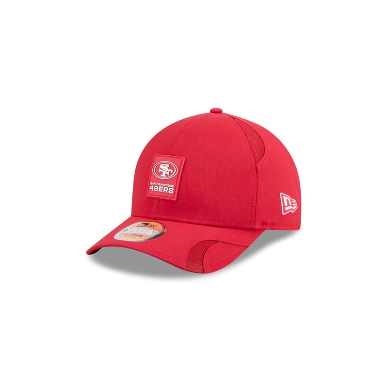 San Francisco 49ers 2025 Sideline Hot Weather Kids 9FORTY M-Crown Snapback Hat Youth