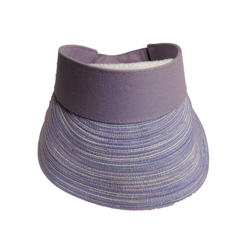 Blended-Color Sun Visor Lavender