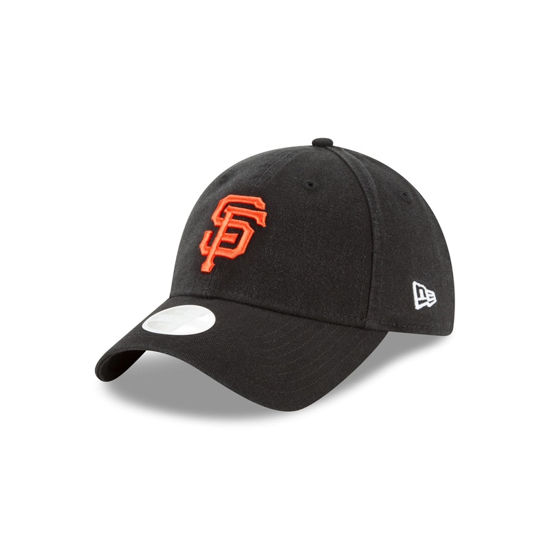 San Francisco Giants Women’s Core Classic Black 9TWENTY Adjustable Hat One Size