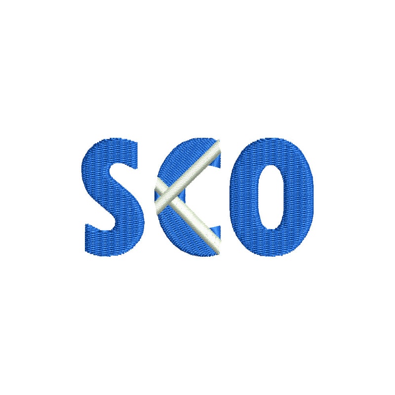 Words of Scotland SCO Flag Default Title One Size
