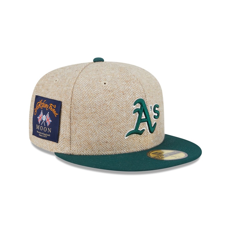 Athletics Herringbone Moon 59FIFTY Fitted Hat 7