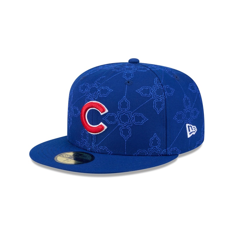 Chicago Cubs Color Pattern 59FIFTY Fitted Hat 7