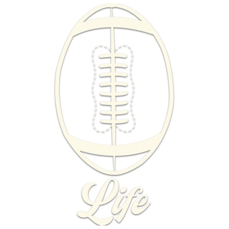 Cream Football Life Default Title One Size