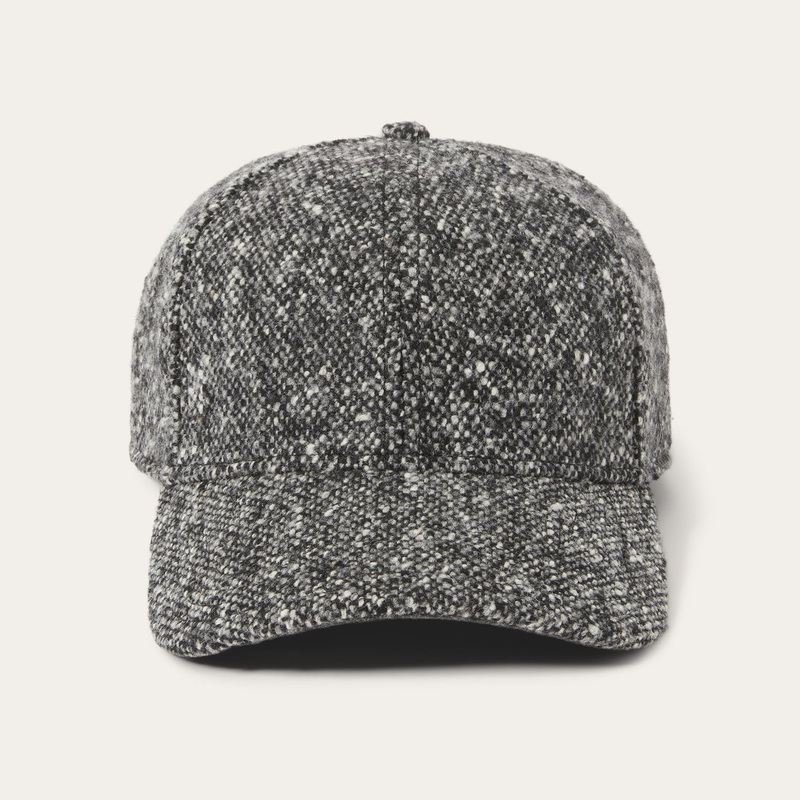 Donegal Wool Baseball Cap Anthracite Donegal O/S