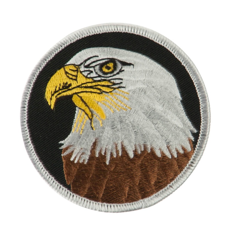 Eagle Embroidered Military Patch Eagle 2 One Size